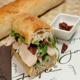 Sandwich Pavo 1/2